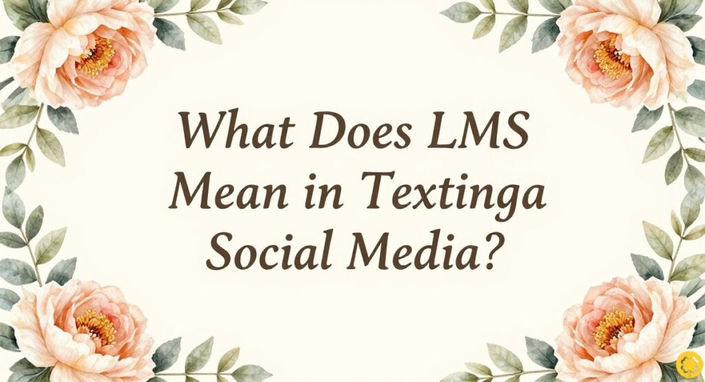 What Does LMS Mean in Texting anda Social Media?