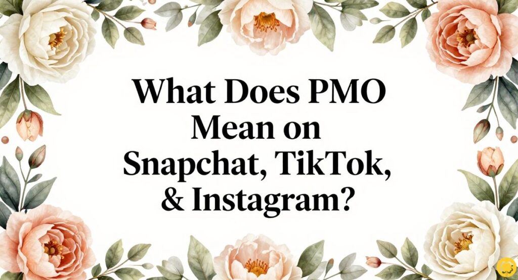 What Does PMO Mean on Snapchat, TikTok & Instagram?