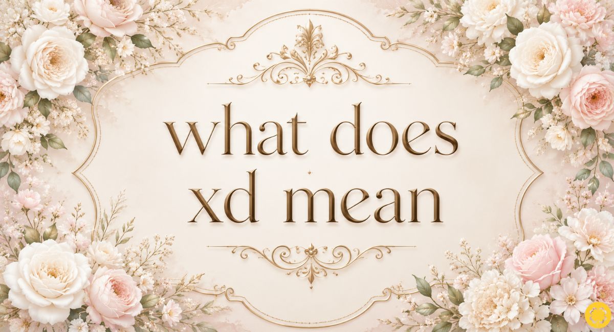 what does xd mean