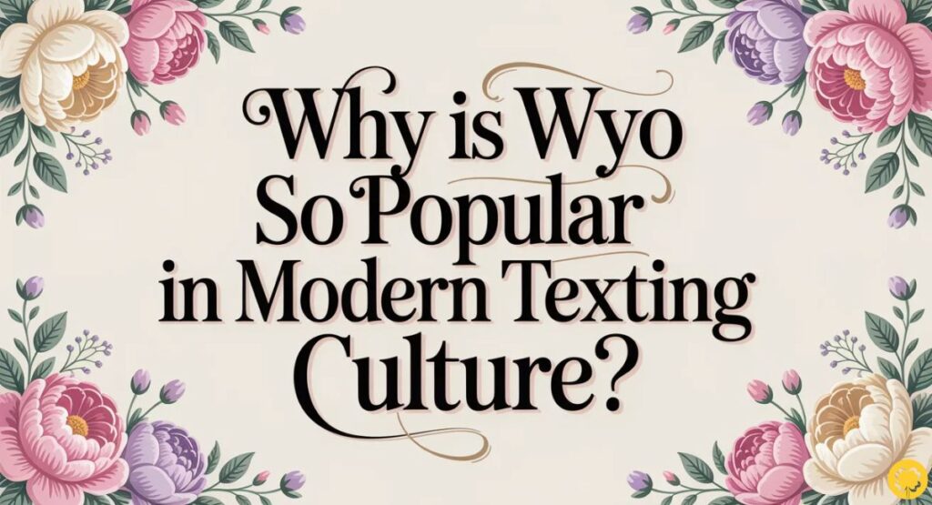 Why Is WYO So Popular in Modern Texting Culture?