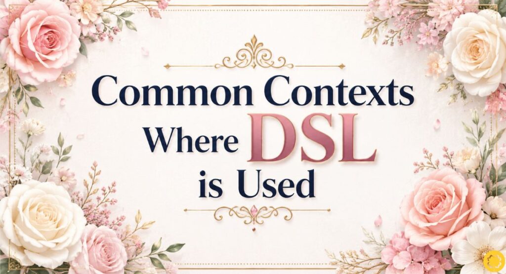 Common Contexts Where DSL is Used