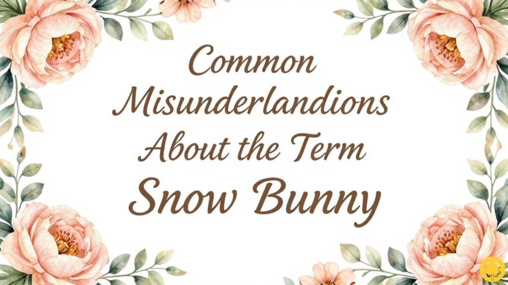 Common Misunderstandings About the Term Snow Bunny