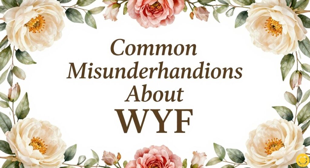 Common Misunderstandings About WYF