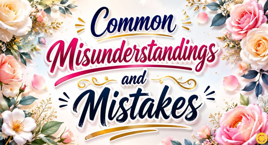Common Misunderstandings and Mistakes