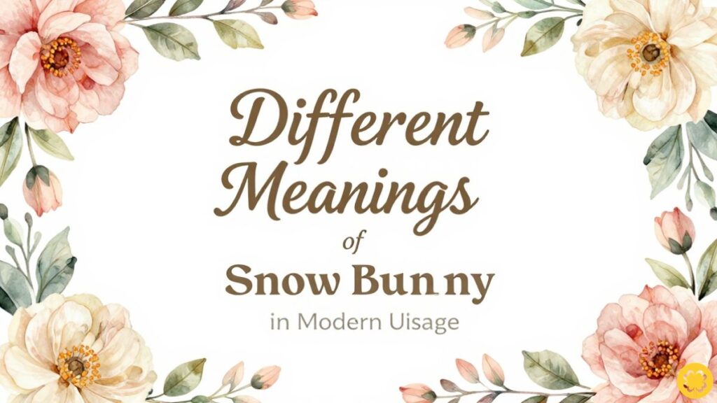 Different Meanings of Snow Bunny in Modern Usage