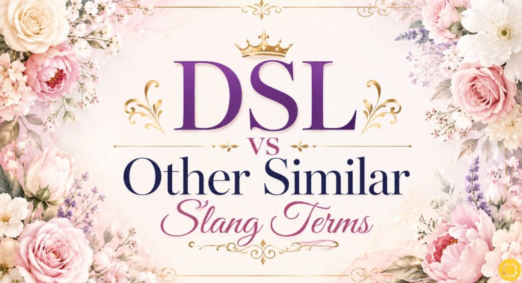 DSL vs Other Similar Slang Terms