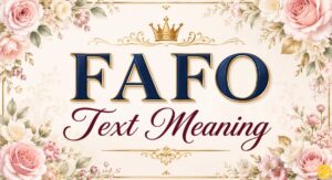 FAFO Text Meaning
