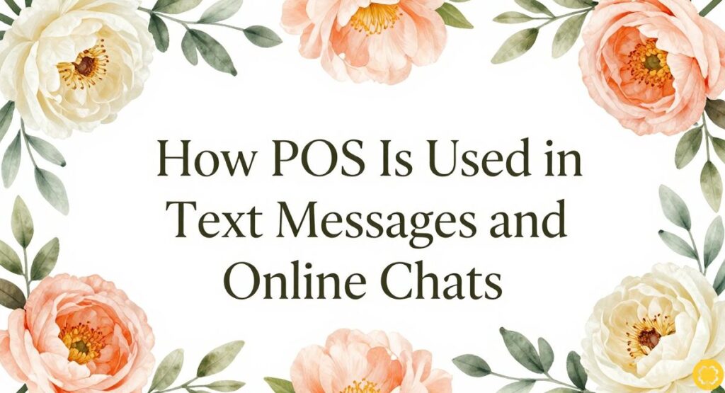 How POS Is Used in Text Messages and Online Chats