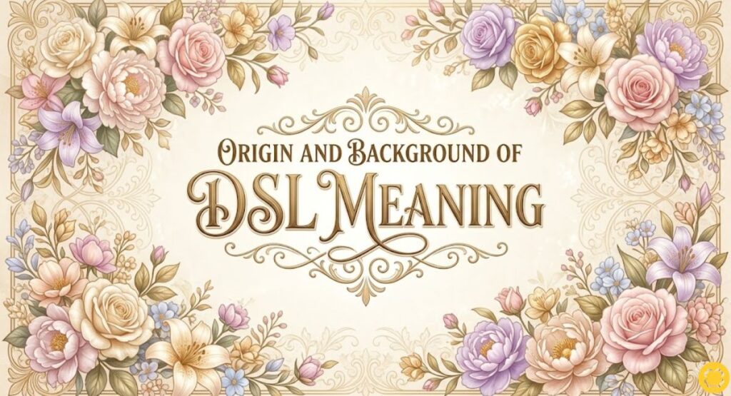 Origin and Background of DSL Meaning