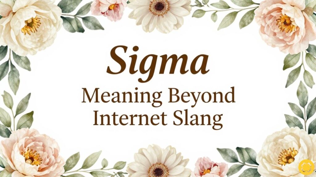 Sigma Meaning Beyond Internet Slang