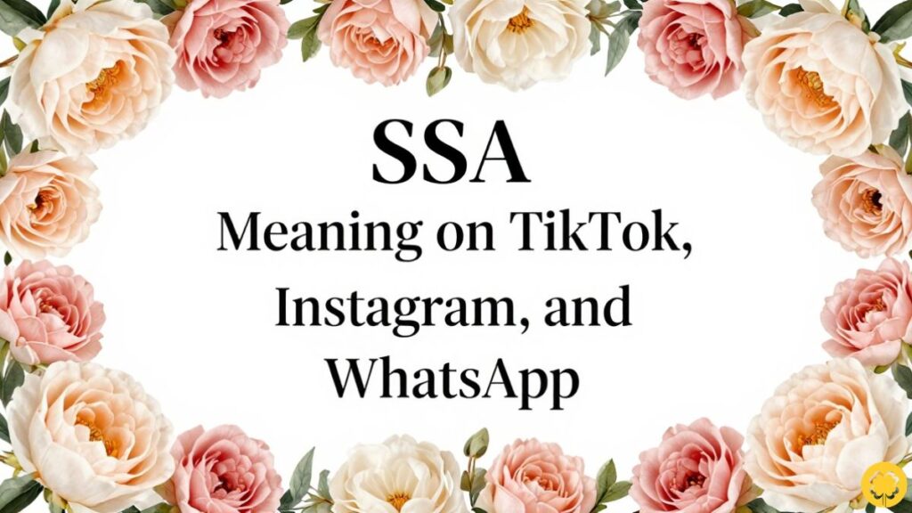 SSA Meaning on TikTok, Snapchat, Instagram, and WhatsApp