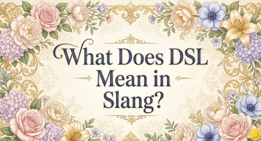 What Does DSL Mean in Slang?
