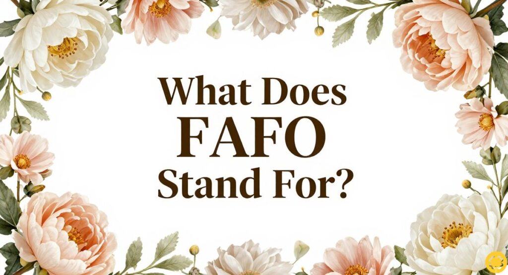 What Does FAFO Stand For?