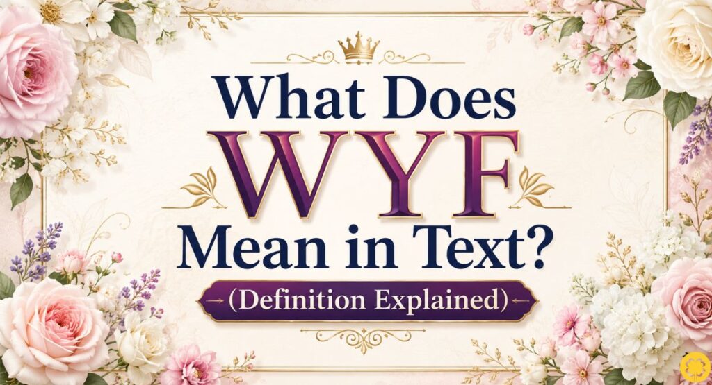 What Does WYF Mean in Text? (Definition Explained)