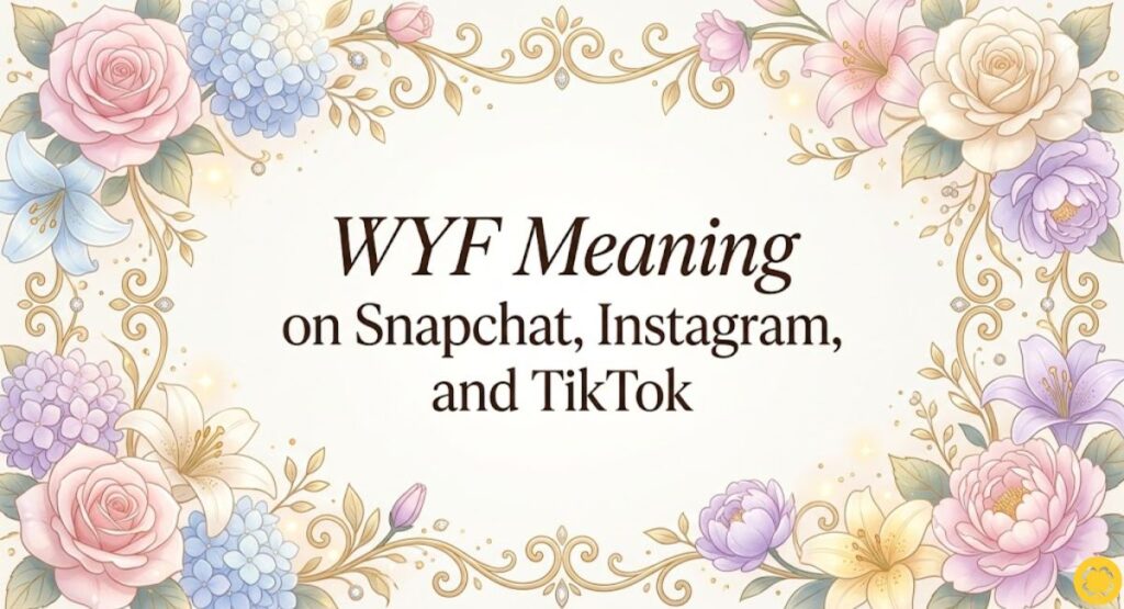 WYF Meaning on Snapchat, Instagram, and TikTok