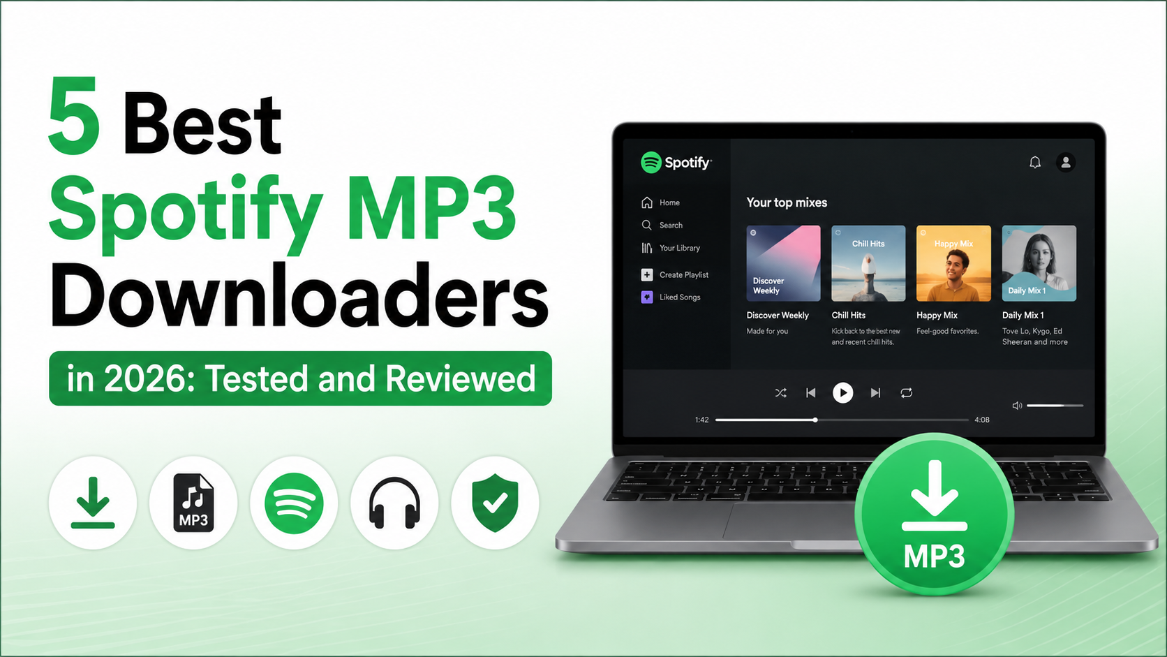 5 Best Spotify MP3 Downloaders in 2026: Tested and Reviewed